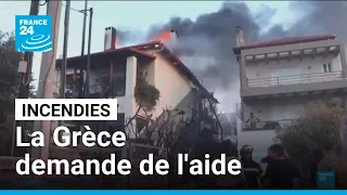 Violents feux de forêts : la Grèce demande de l&#39;aide • FRANCE 24