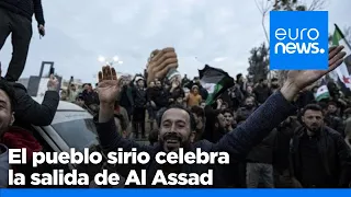 Damasco estalla en júbilo tras la caída de Al Assad: así lo han celebrado los sirios