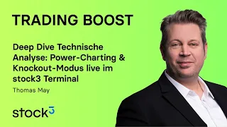 Deep Dive Technische Analyse: Power-Charting &amp; Knockout-Modus live im stock3 Terminal