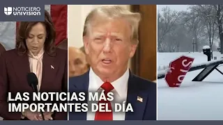 EEUU sufre el impacto de poderosa tormenta invernal: las noticias más importantes en cinco minutos