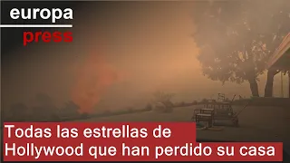 S&U PLC [CBOE] Todas las estrellas de Hollywood que han perdido su casa por los incendios de Los Ángeles