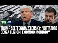 Trump sbeffeggia Zelensky: “Dittatore senza elezioni e comico modesto“