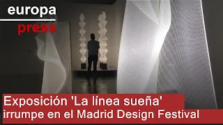 La exposición &#39;La línea sueña&#39; irrumpe en el Madrid Design Festival con diseños a base de luz