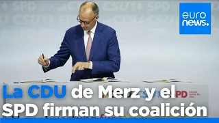 S&U PLC [CBOE] Los conservadores de Merz y los socialdemócratas firman su acuerdo de coalición en Alemania