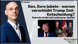 DAX40 PERF INDEX Dax, Euro jubeln - warum verschiebt Trump Zoll-Entscheidung? Marktgeflüster Teil 2