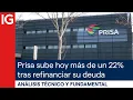 Prisa sube más del 22% tras llegar a un acuerdo de refinanciación de deuda | Análisis bursátil