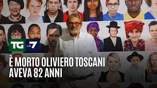 È morto Oliviero Toscani aveva 82 anni