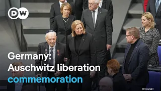 German parliament marks 80 years since Auschwitz liberation | DW News