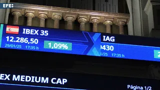 IBEX35 INDEX El IBEX 35 marca máximos de 2008 y se queda a las puertas de los 12.300 puntos