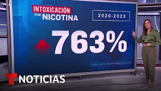 En los últimos tres años, la intoxicación por nicotina en EE.UU. creció más del 760%