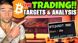 BITCOIN Live Trading &amp; Analysis! BITCOIN IS ABOUT TO EXPLODE! (But THIS Happens First)