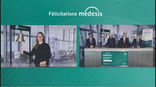 MEDESIS PHARMA Medesis Pharma s&#39;introduit sur Euronext Growth Paris.