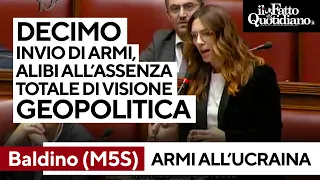 Armi all&#39;Ucraina, Baldino: &quot;Totale assenza di visione geopolitica. Non saremo complici&quot;