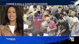 Rula Jebreal: &quot;Ho amiche e studentesse a Gaza, non hanno assorbenti per le mestruazioni e ...