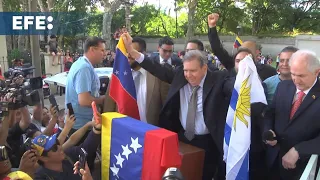 Edmundo Gonzáles visita Uruguay y promete lograr la recuperación de Venezuela