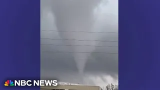 Two tornadoes reportedly touch down in Texas