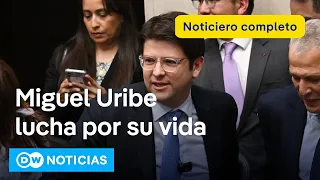 🔴 DW Noticias del 8 de junio: Estado de senador colombiano Miguel Uribe es de &quot;máxima gravedad&quot;