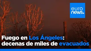 El devastador incendio de Los Ángeles: &quot;Es como si hubiese caído una bomba&quot;