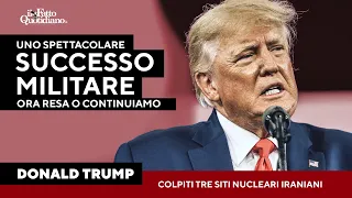 Gli Usa hanno colpito i principali siti nucleari in Iran. La dichiarazione di Trump