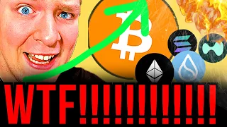 BITCOIN BITCOIN: BIG EMERGENCY!!!!! (its mooning too fast) 🚨🚨🍌