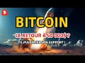 LE BITCOIN REGAGNE SON PLUS GROS SUPPORT ! BIENTÔT LE RETOUR À 40 000 $ ? 🔥