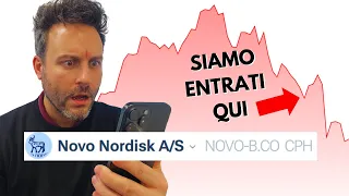 NOVO NORDISK A/S 📉DISASTRO NOVO NORDISK: come fare quando gli investimenti VANNO MALE