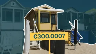 &#39;Bijna even duur als eigen huis&#39;: Strandhuisjes voor 300.000 euro | RTL Nieuws