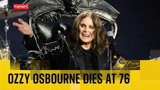 Ozzy Osbourne has died at 76
