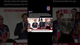🔴 Emmanuel Macron condamne les violences après le sacre du PSG en Ligue des champions｜LCI
