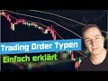 TRADING ORDER TYPEN EINFACH ERKLÄRT