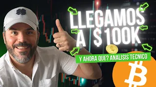 BITCOIN Llegamos a $100k y ahora? Análisis técnico de #bitcoin