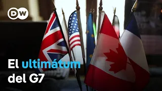 Un G7 unido amenaza a Rusia con más sanciones si no acepta una tregua en Ucrania