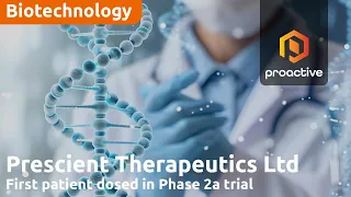PRESCIENT THERAPEUTICS LIMITED Prescient Therapeutics targets rare T-cell cancer in new clinical trial, doses first patient