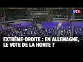 Extrême-droite : en Allemagne, le vote de la honte ?｜LCI