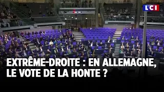 Extrême-droite : en Allemagne, le vote de la honte ?｜LCI