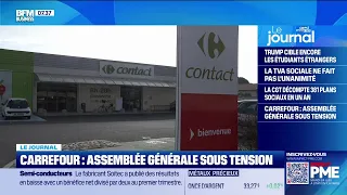 CARREFOUR Carrefour se prépare à une assemblée générale sous haute tension