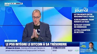 BITCOIN Le PSG intègre le bitcoin à sa trésorerie