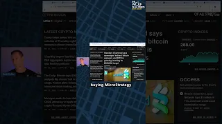 BITCOIN I don&#39;t think this is going to send Bitcoin to $500,000 #bitcoin #microstrategy #mstr