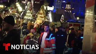 ¿Quién es el sospechoso detrás del atropello masivo en un mercado en Alemania?