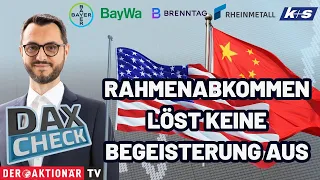 BAYER AG NA O.N. DAX-Check LIVE: Bayer, BayWa, Brenntag, K+S, Rheinmetall im Fokus