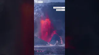 Hawaii volcano erupts for 10th time