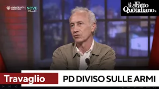 Travaglio: &quot;Schlein dice no alle Armi, poi in Europa i più coraggiosi si astengono&quot;