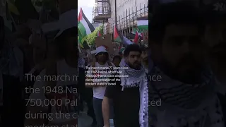 Mass protests mark 77 years since the Nakba