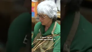 &quot;Ce qui me plaît en vannerie, c&#39;est que ce sont les mains qui travaillent&quot;