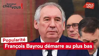 Popularité : François Bayrou démarre au plus bas