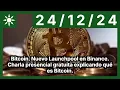 Bitcoin. Nuevo Launchpool en Binance. Charla presencial gratuita explicando qué es Bitcoin.