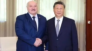 Alexandre Loukachenko reçu par Xi Jinping à Pékin