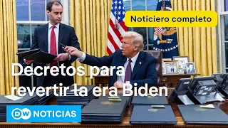 🔴 DW Noticias 21 enero: Trump indulta a 1.500 condenados por asalto a Capitolio [Noticiero completo]