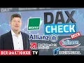 DAX-Check LIVE: Allianz, Bechtle, Infineon, ProSiebenSat.1, Rheinmetall, Volkswagen Vz., Vonovia