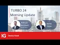 DAX-Abschwung mit "Ansage" bei Turbo24 neben der Chartcheck im NZDAUD am 20.10.2020